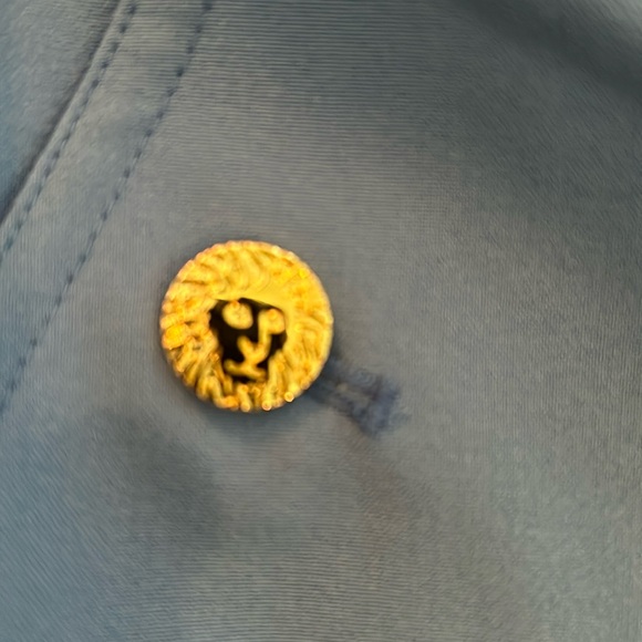 Anne Klein Light blue Trousers w/ golden accents Brand new w/ tag Size 2 - Picture 4 of 12